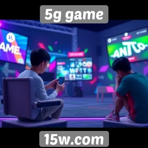 Acessibilidade do 5g game para dispositivos móveis